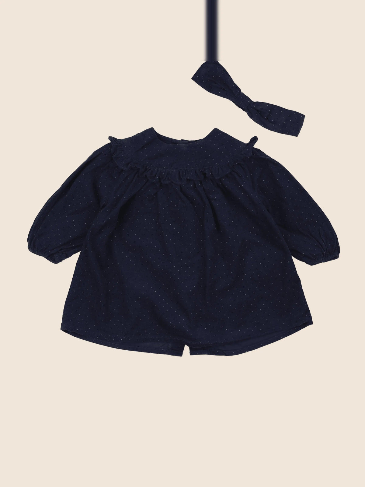Vertbaudet - robe bleu - 18 mois