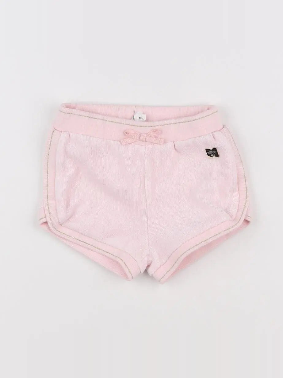 Carrément Beau - short rose - 9 mois
