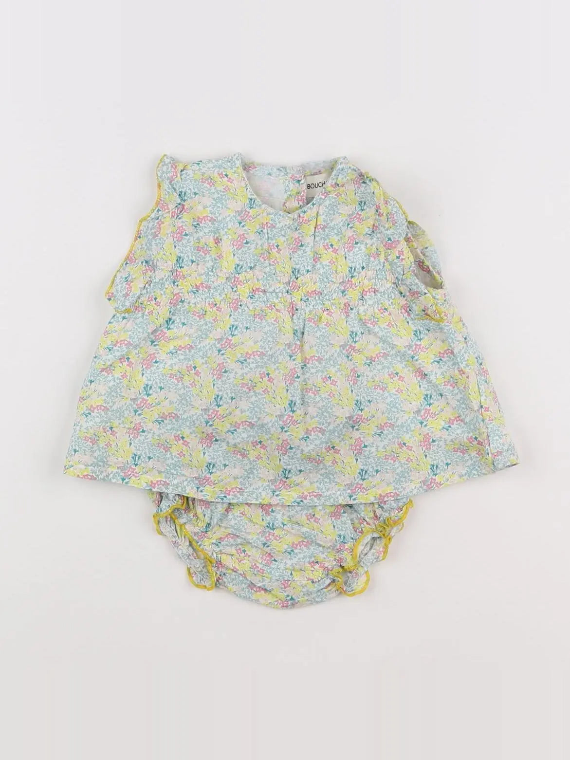 Bouchara - robe multicolore - 6 mois