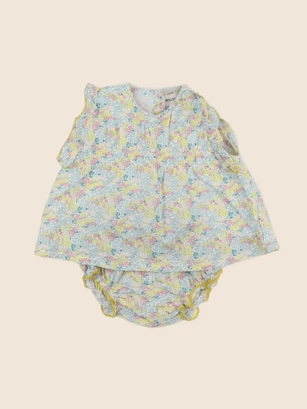 Bouchara - robe multicolore - 6 mois