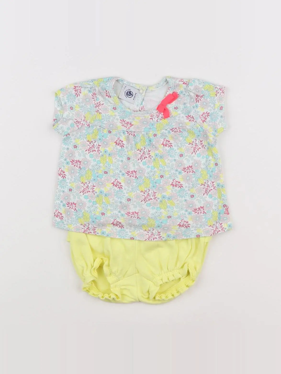 Petit Bateau - ensemble multicolore - 3 mois