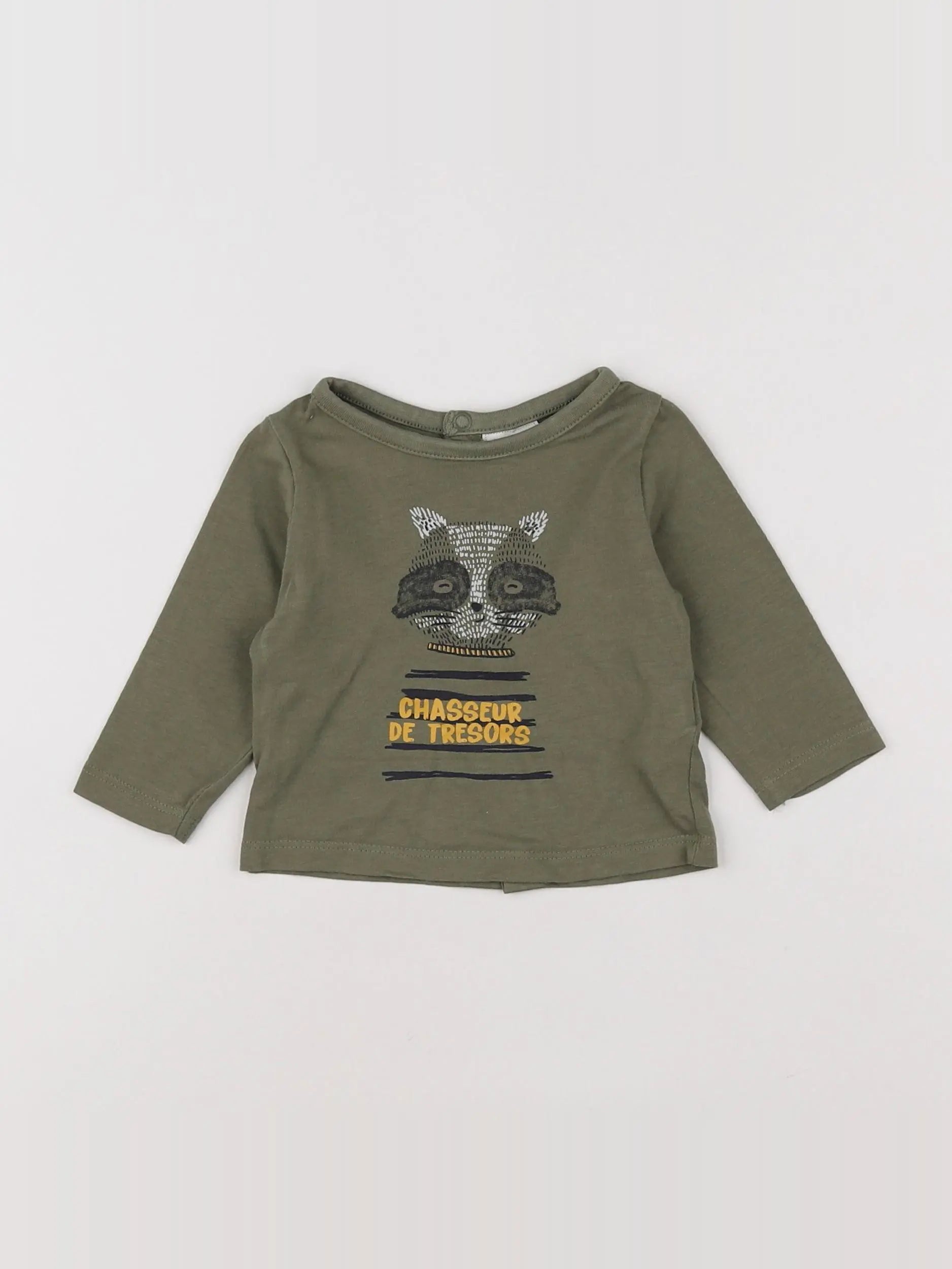 Tape à l'oeil - tee-shirt vert - 3 mois