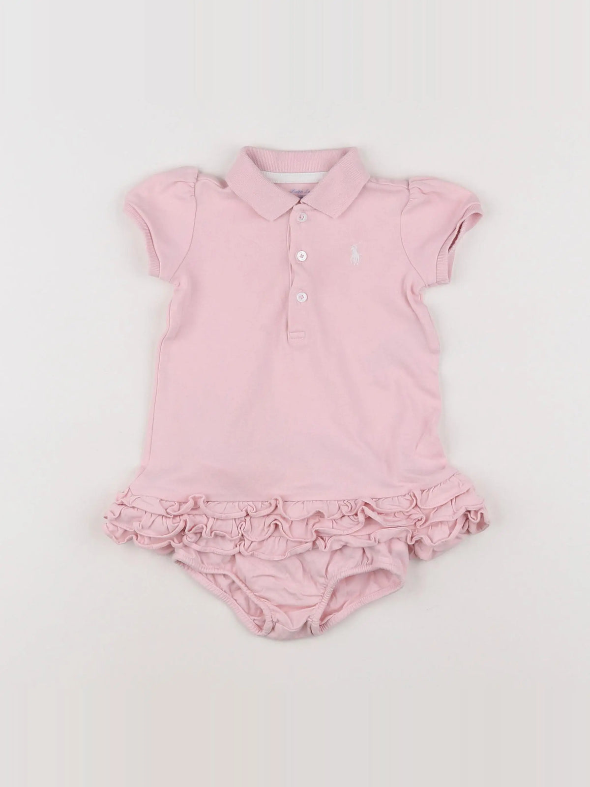 Ralph Lauren - robe rose - 6 mois