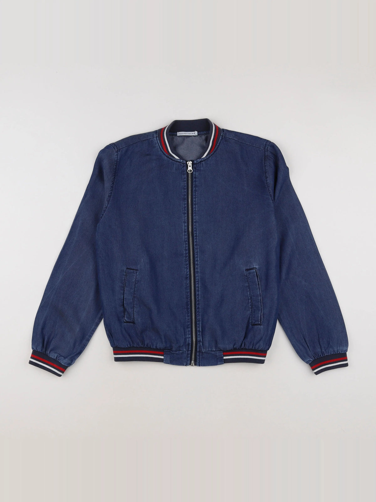 Monoprix - veste bleu - 12 ans