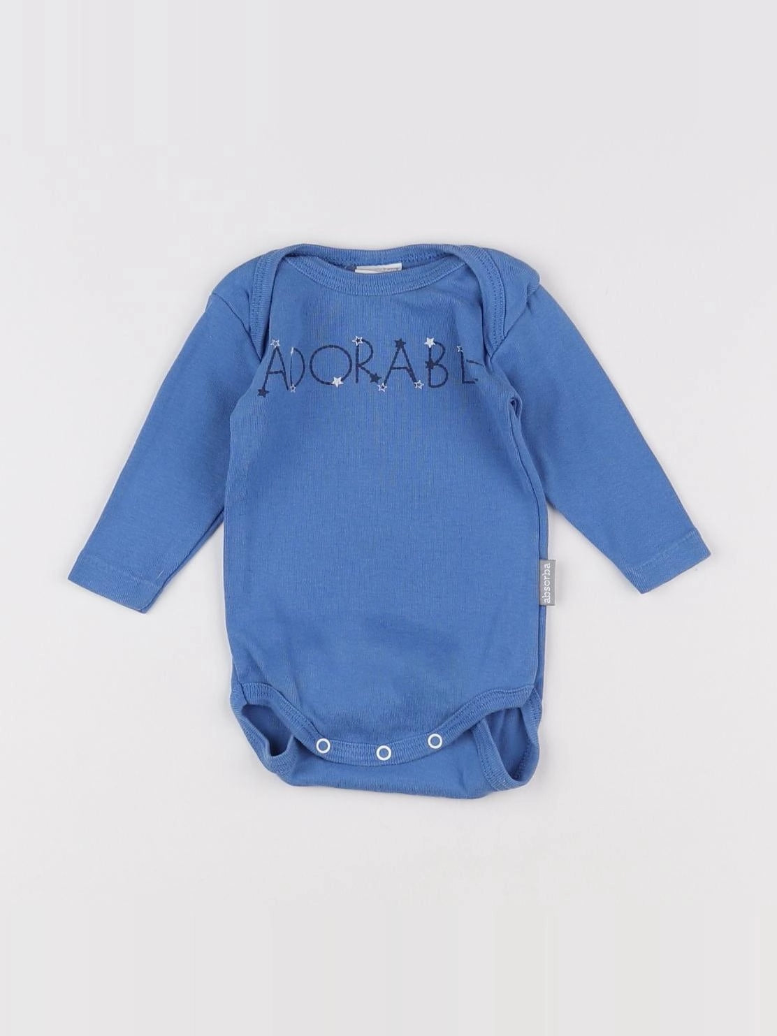 Absorba - body bleu - 3 mois