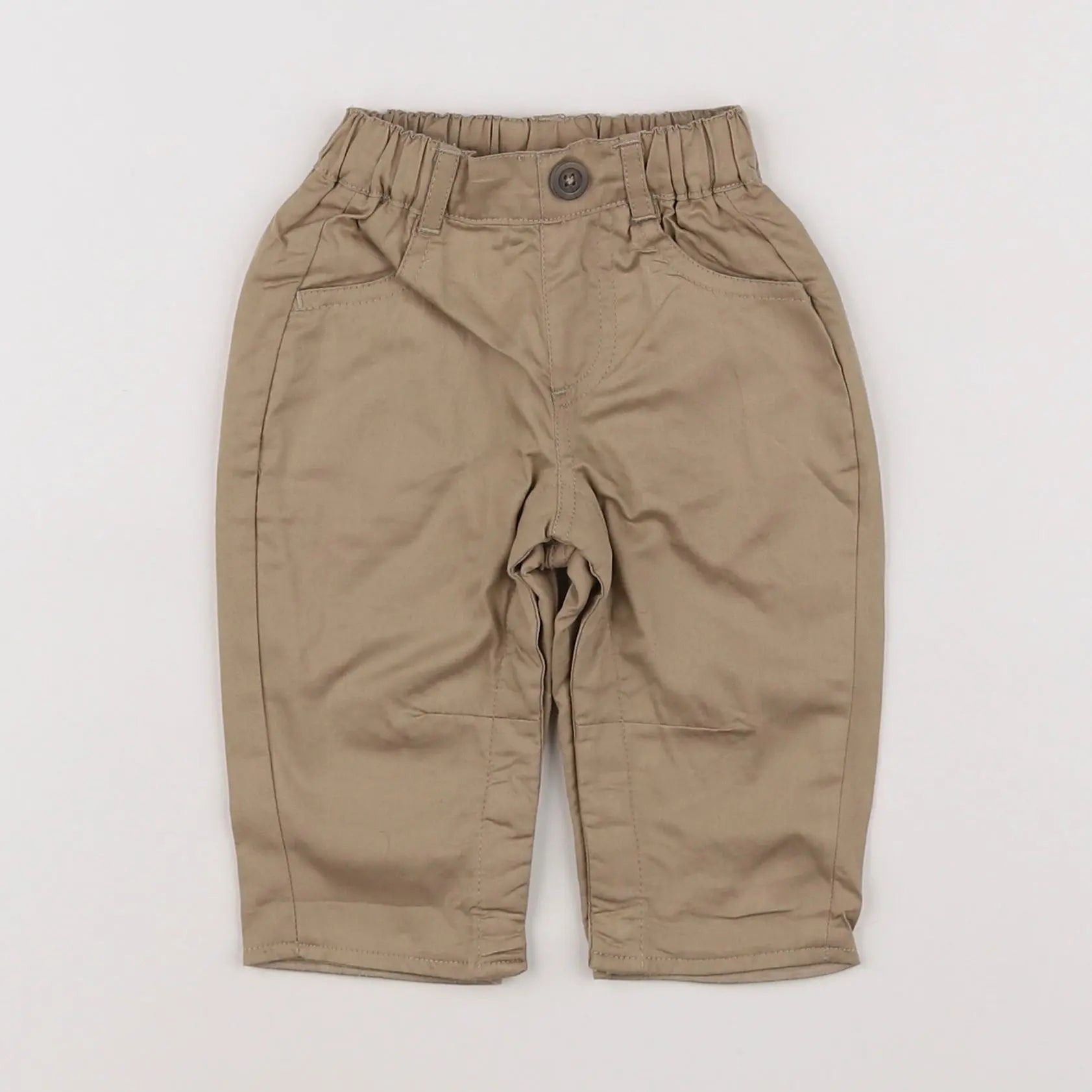 Vertbaudet - pantalon marron - 3 mois