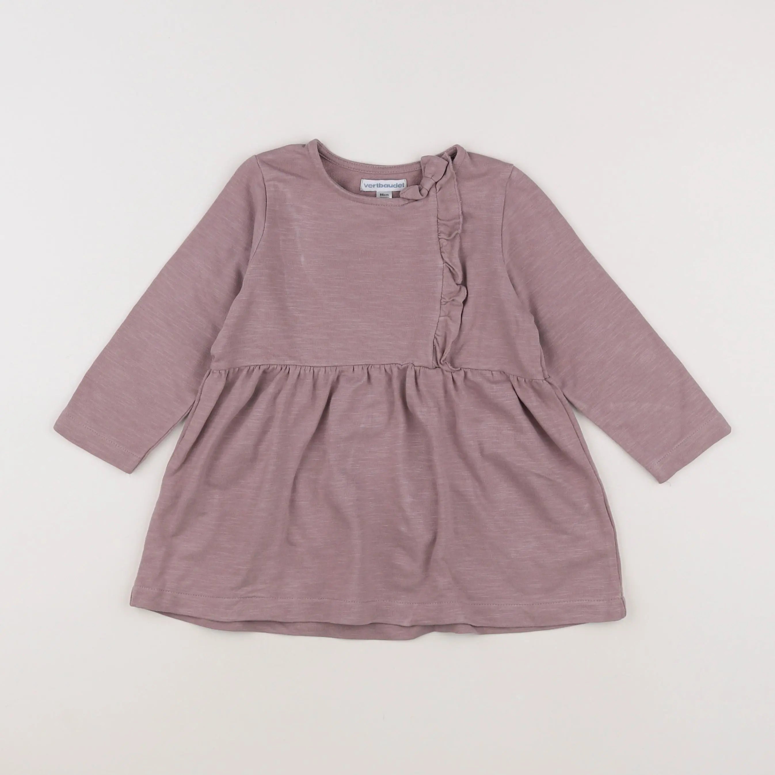 Vertbaudet - robe rose - 2 ans