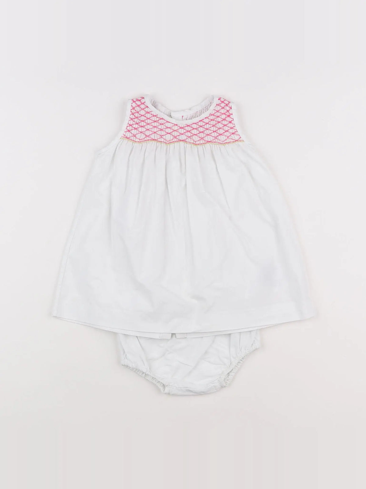 Jacadi - robe blanc - 6 mois