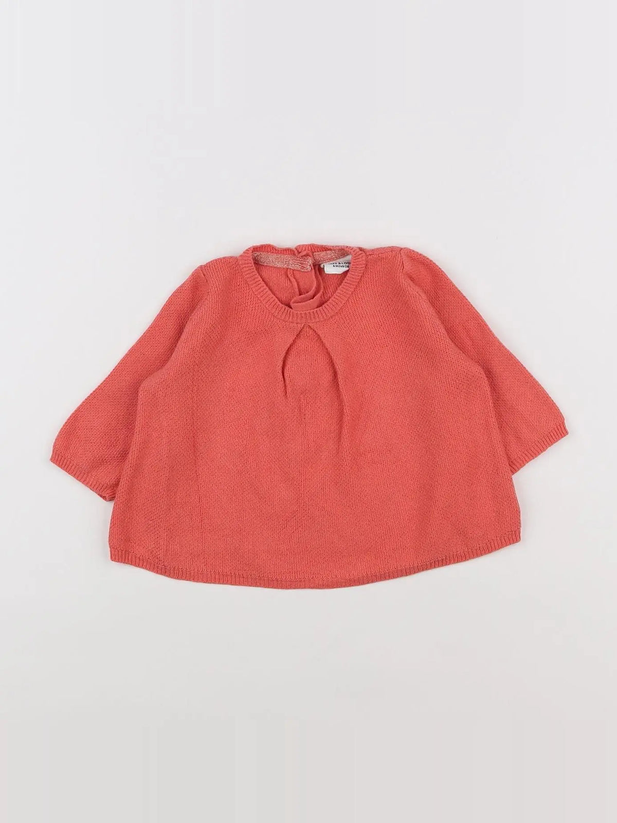 Tape à l'oeil - pull orange - 6 mois