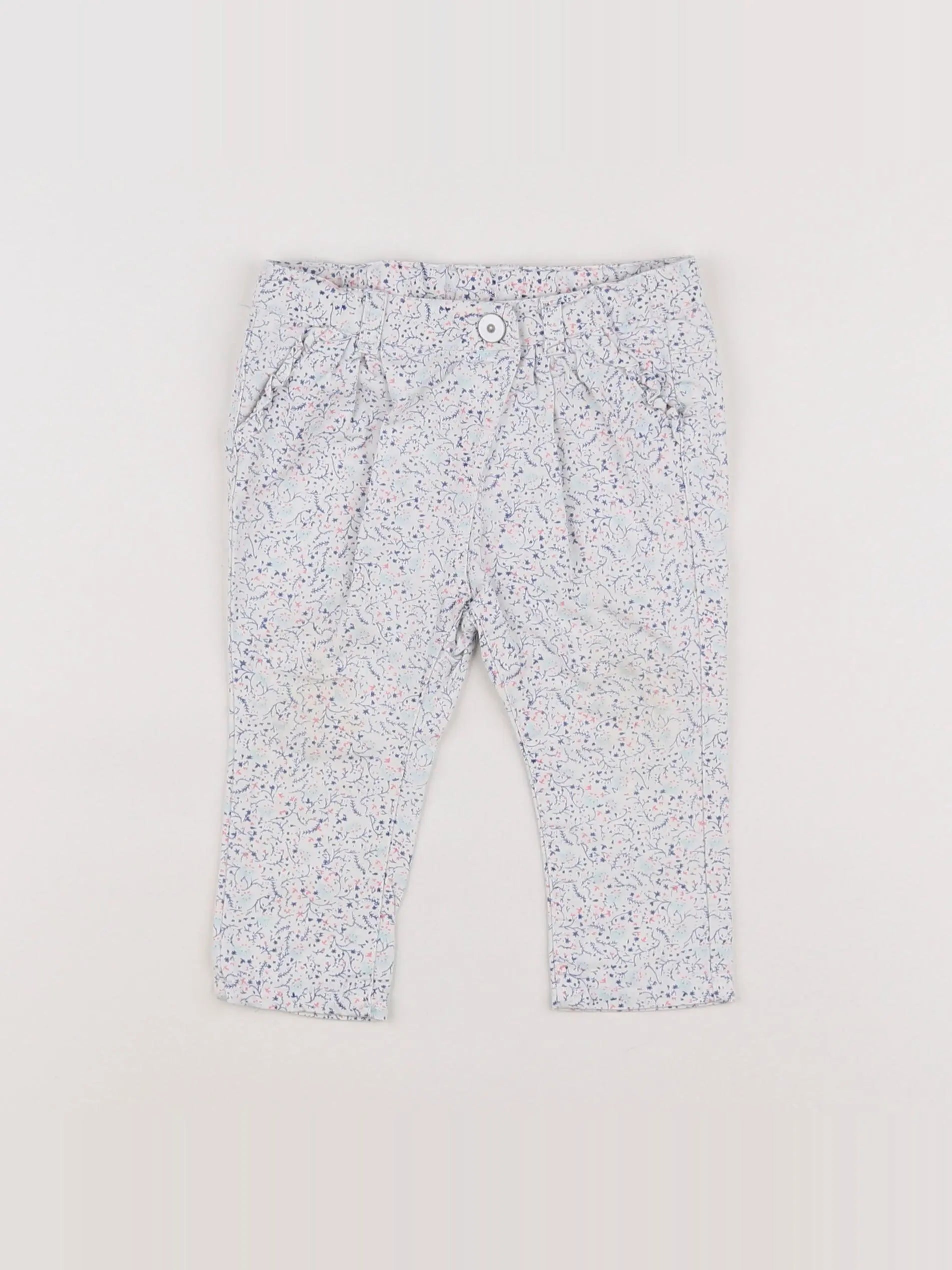 Tape à l'oeil - pantalon multicolore - 6 mois