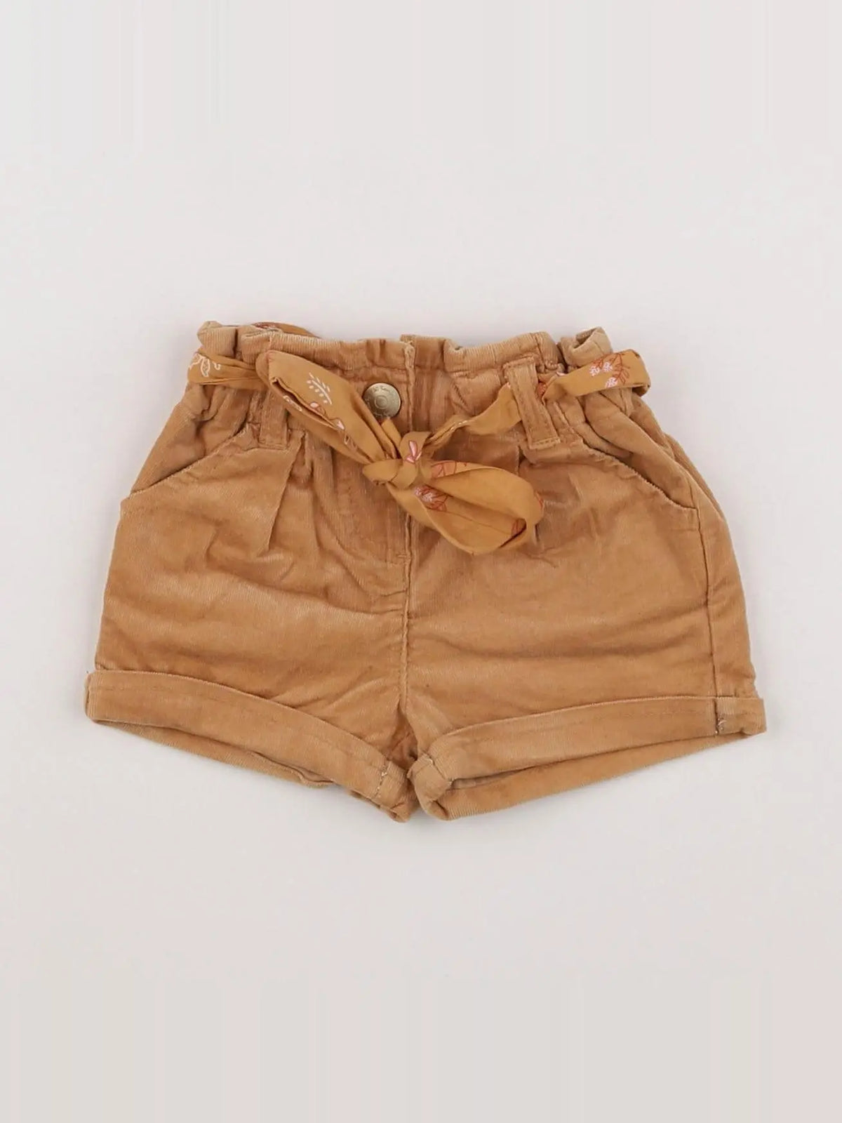Tape à l'oeil - short marron - 3 mois