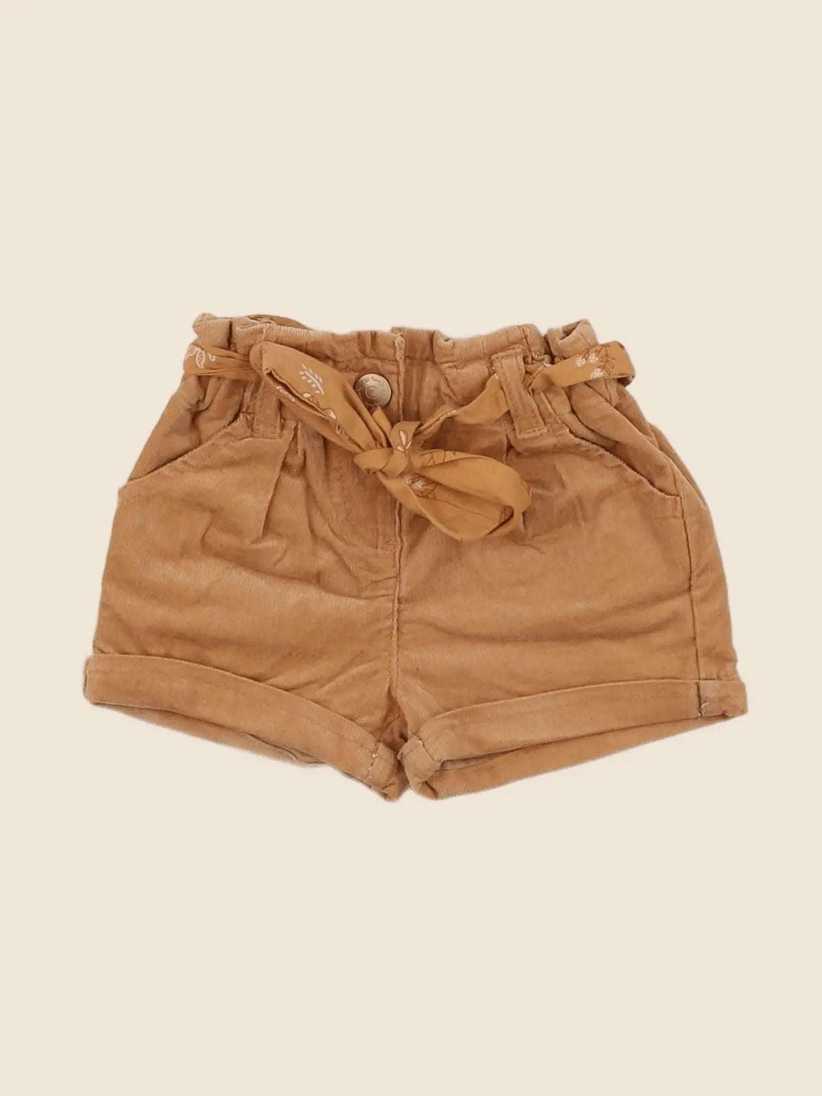 Tape à l'oeil - short marron - 3 mois