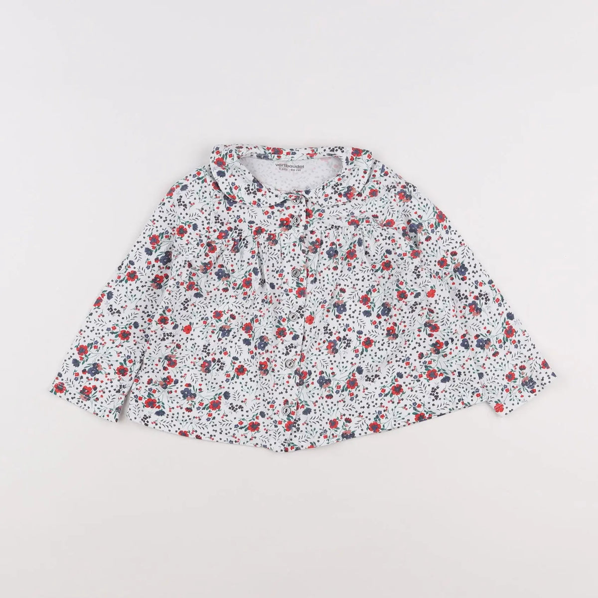 Vertbaudet - blouse multicolore - 2 ans