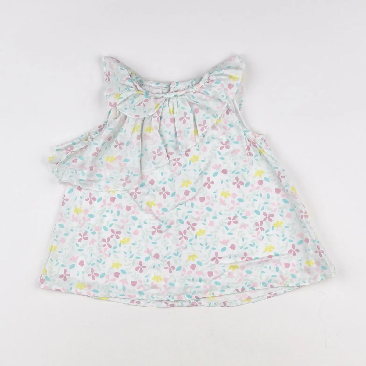 Vertbaudet - robe multicolore - 9 mois