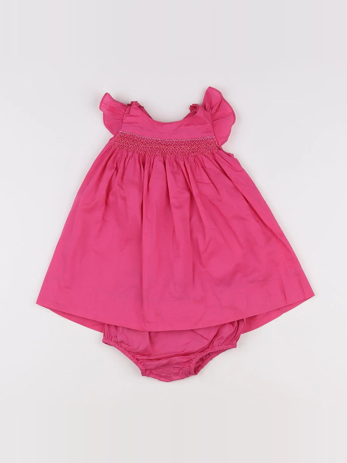 Jacadi - robe rose - 6 mois