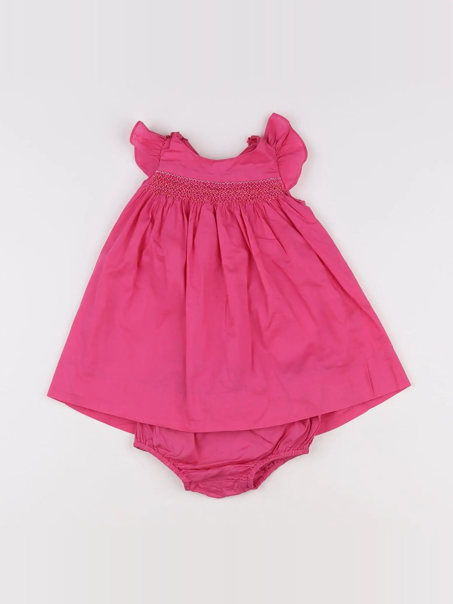 Jacadi - robe rose - 6 mois