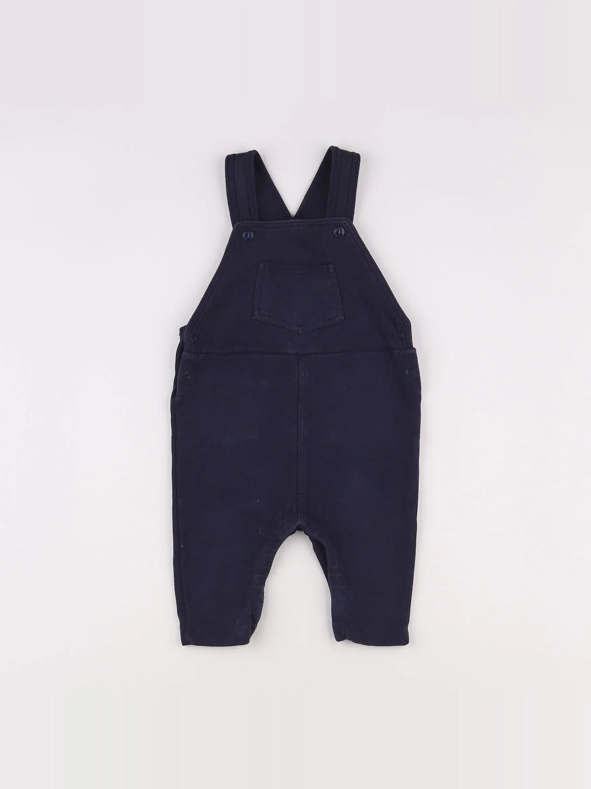 Petit Bateau - salopette bleu - 12 mois