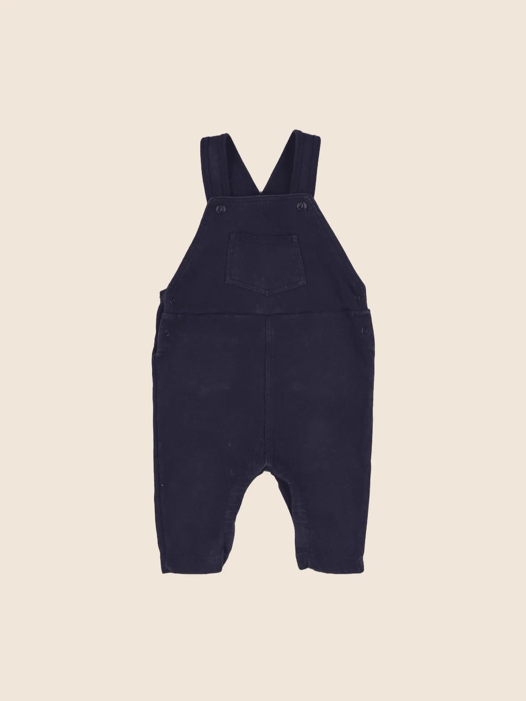 Petit Bateau - salopette bleu - 12 mois