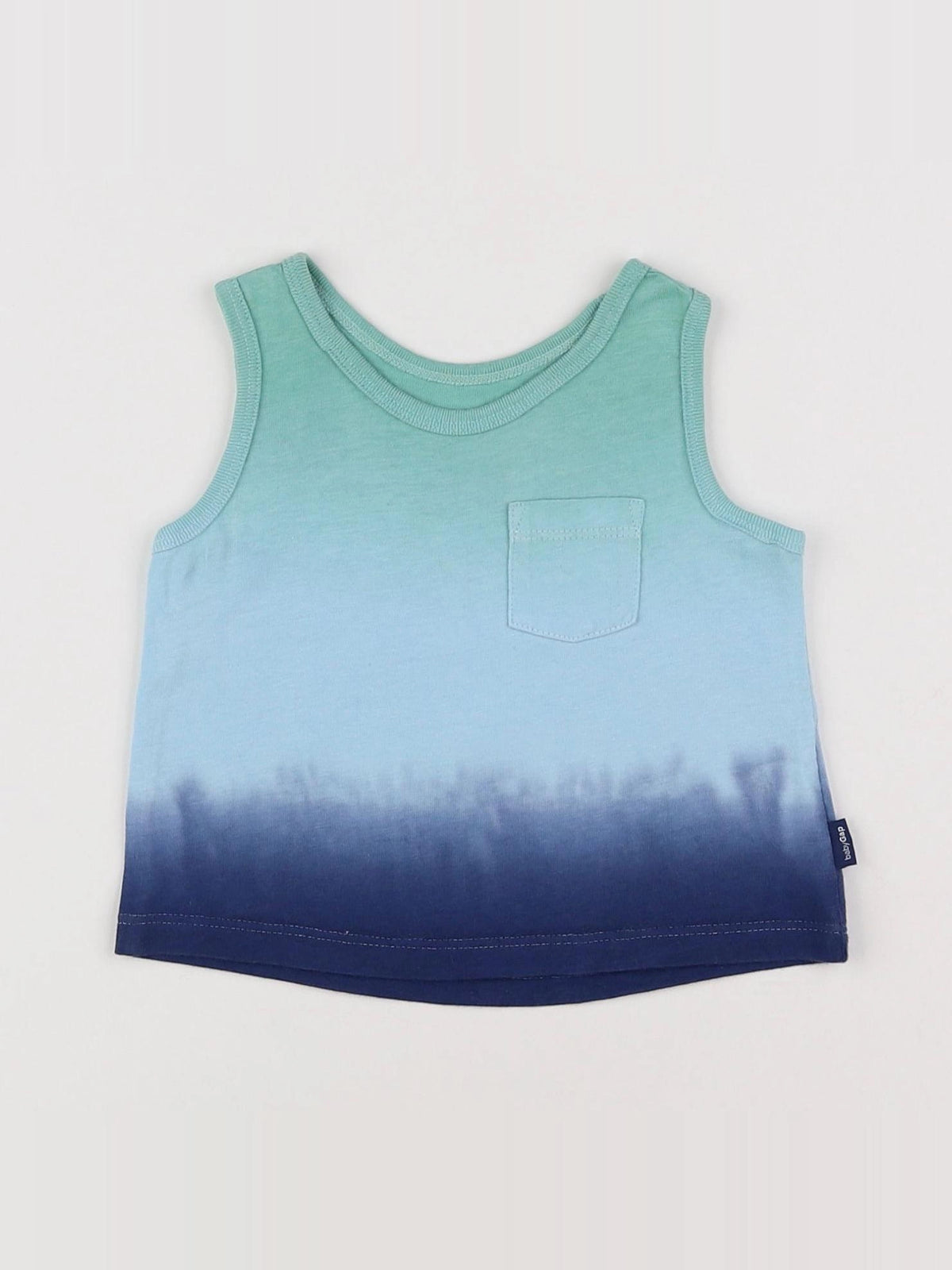 GAP - débardeur vert, bleu - 3/6 mois