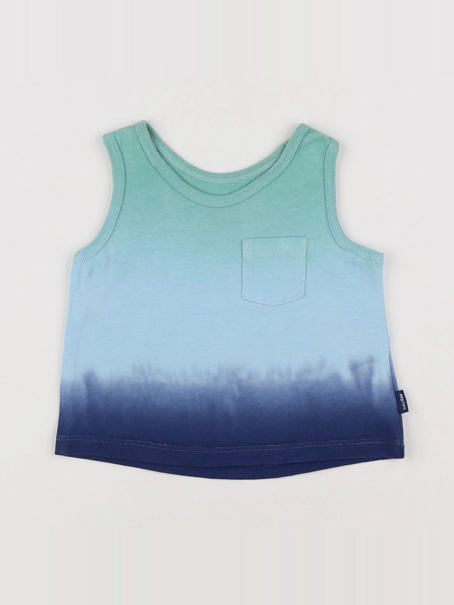 GAP - débardeur vert, bleu - 3/6 mois