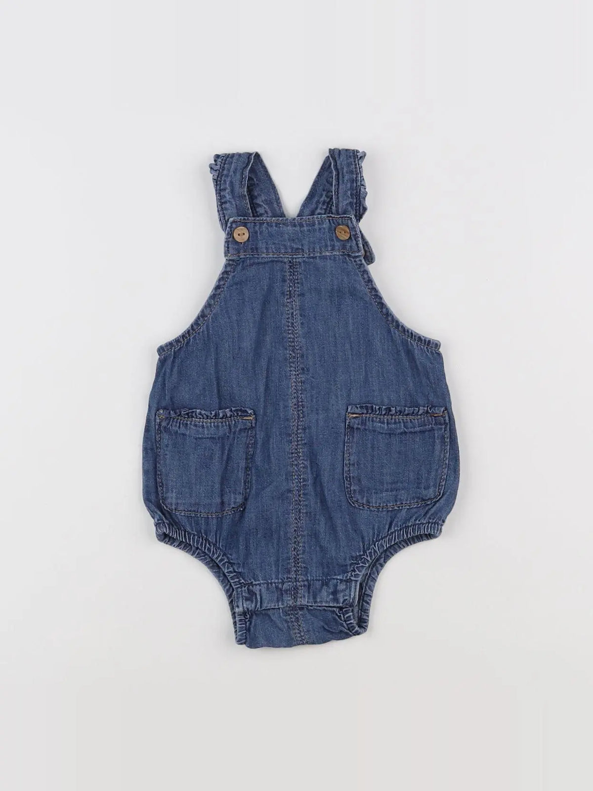 GAP - salopette bleu - 3/6 mois