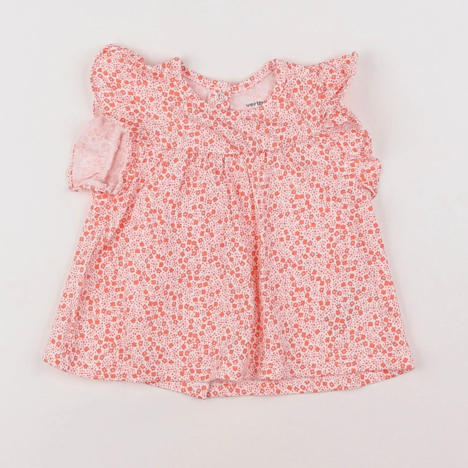 Vertbaudet - tee-shirt rose - 9 mois