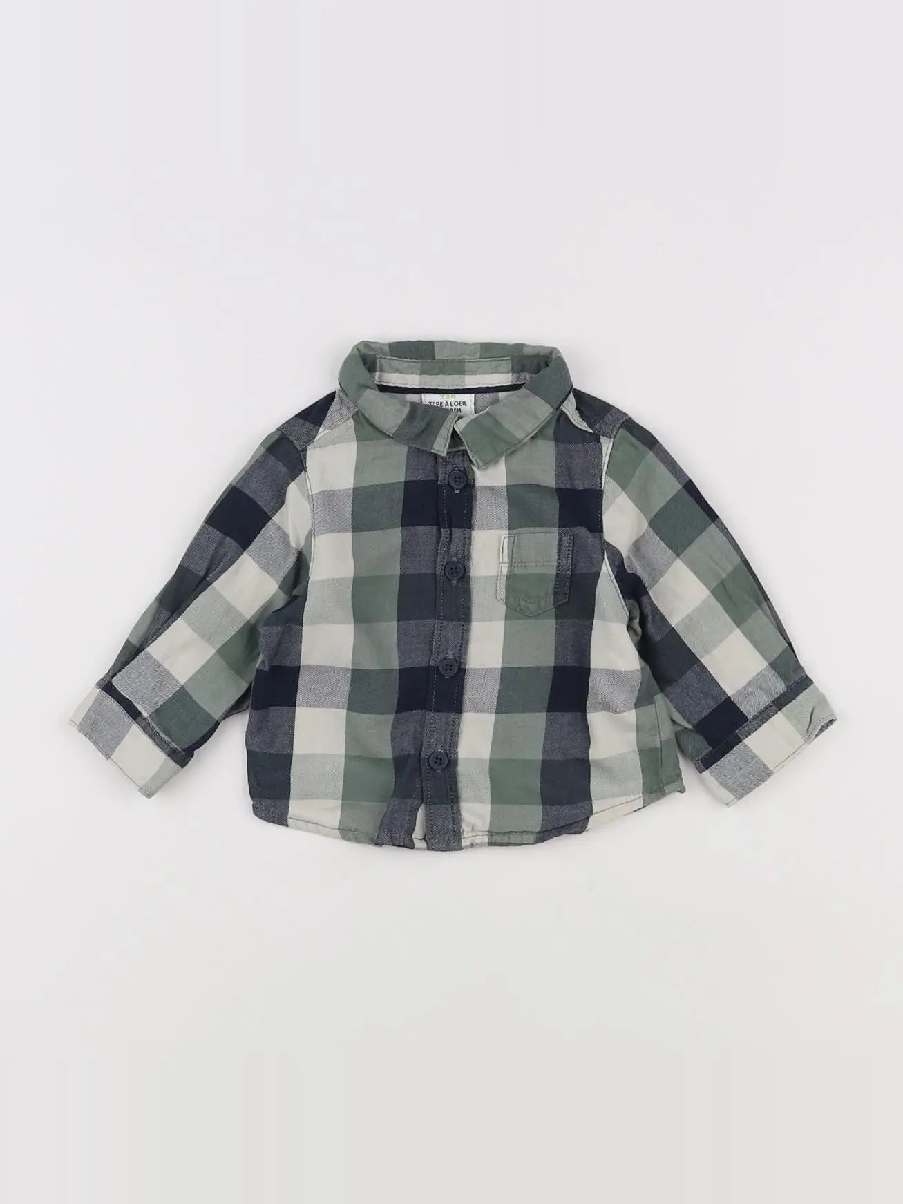 Tape à l'oeil - chemise gris, multicolore - 3 mois