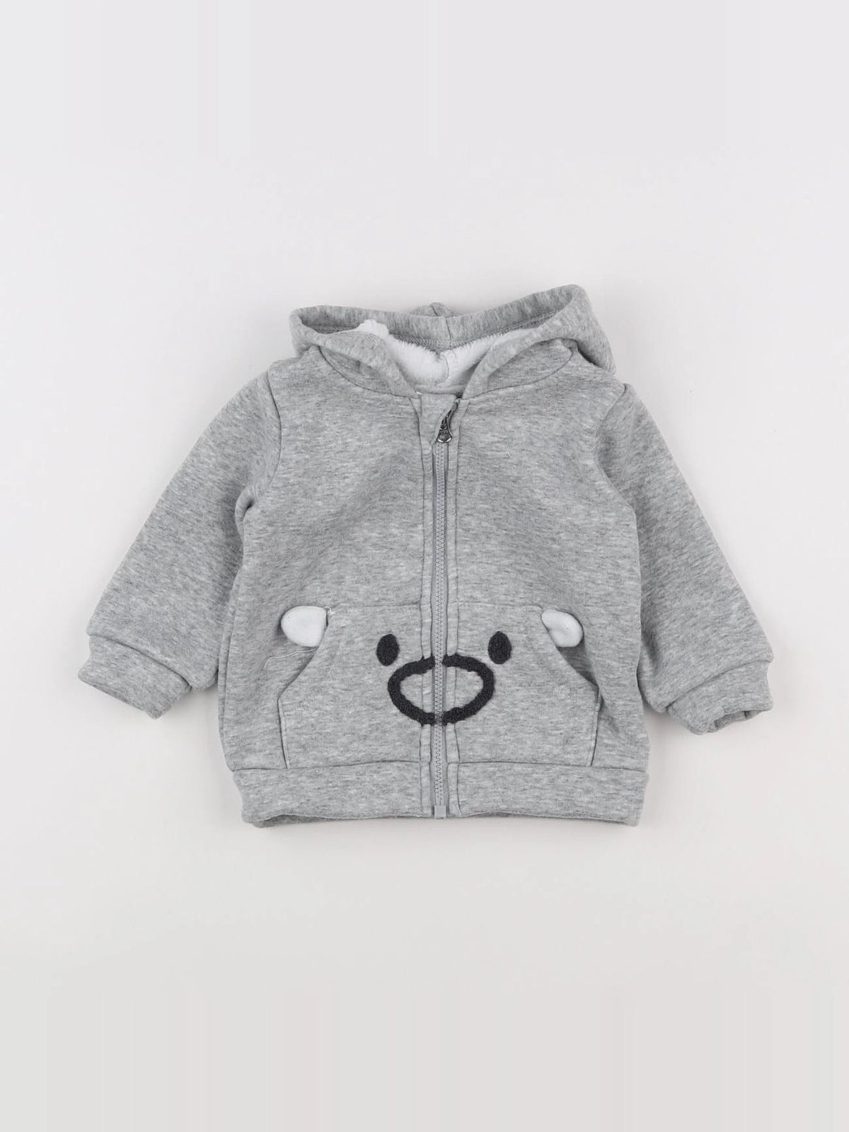 Noukie's - sweat gris - 6 mois