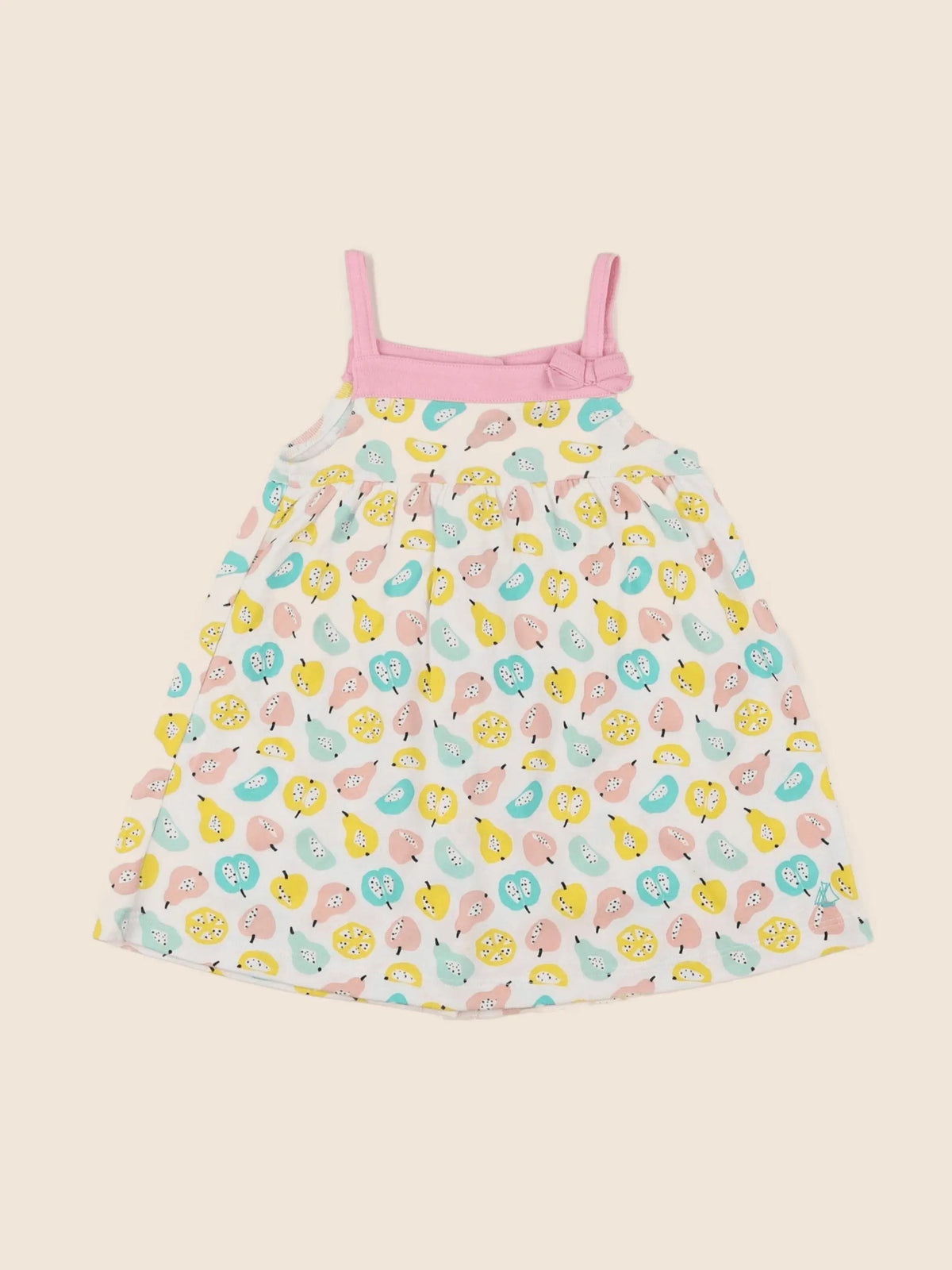 Petit Bateau - robe multicolore - 12 mois