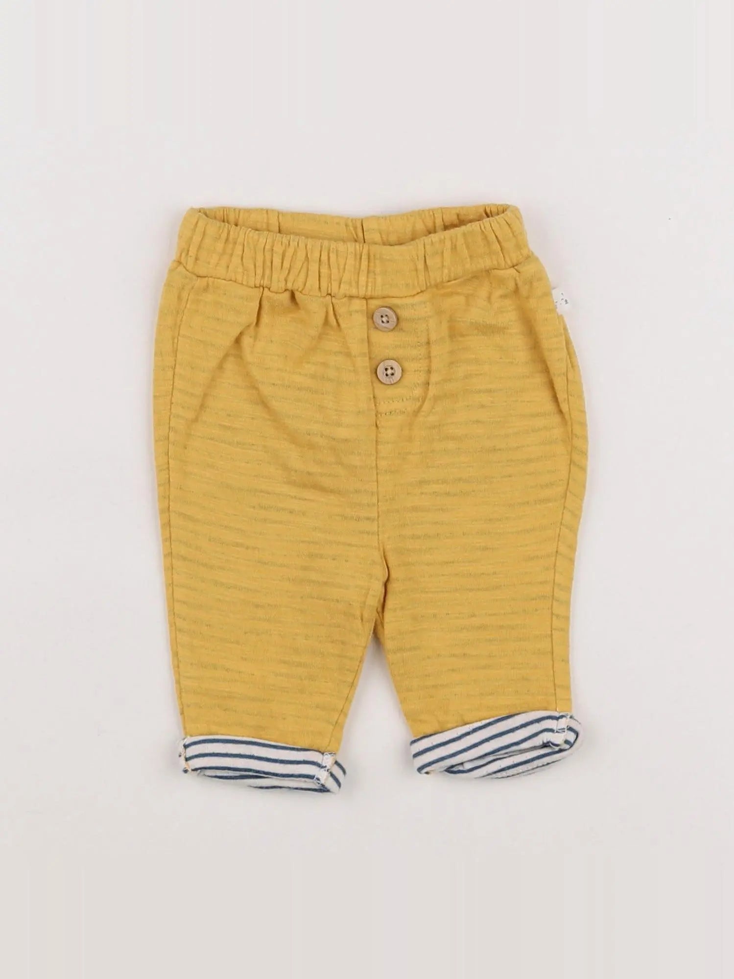 Tape à l'oeil - pantalon jaune - 3 mois
