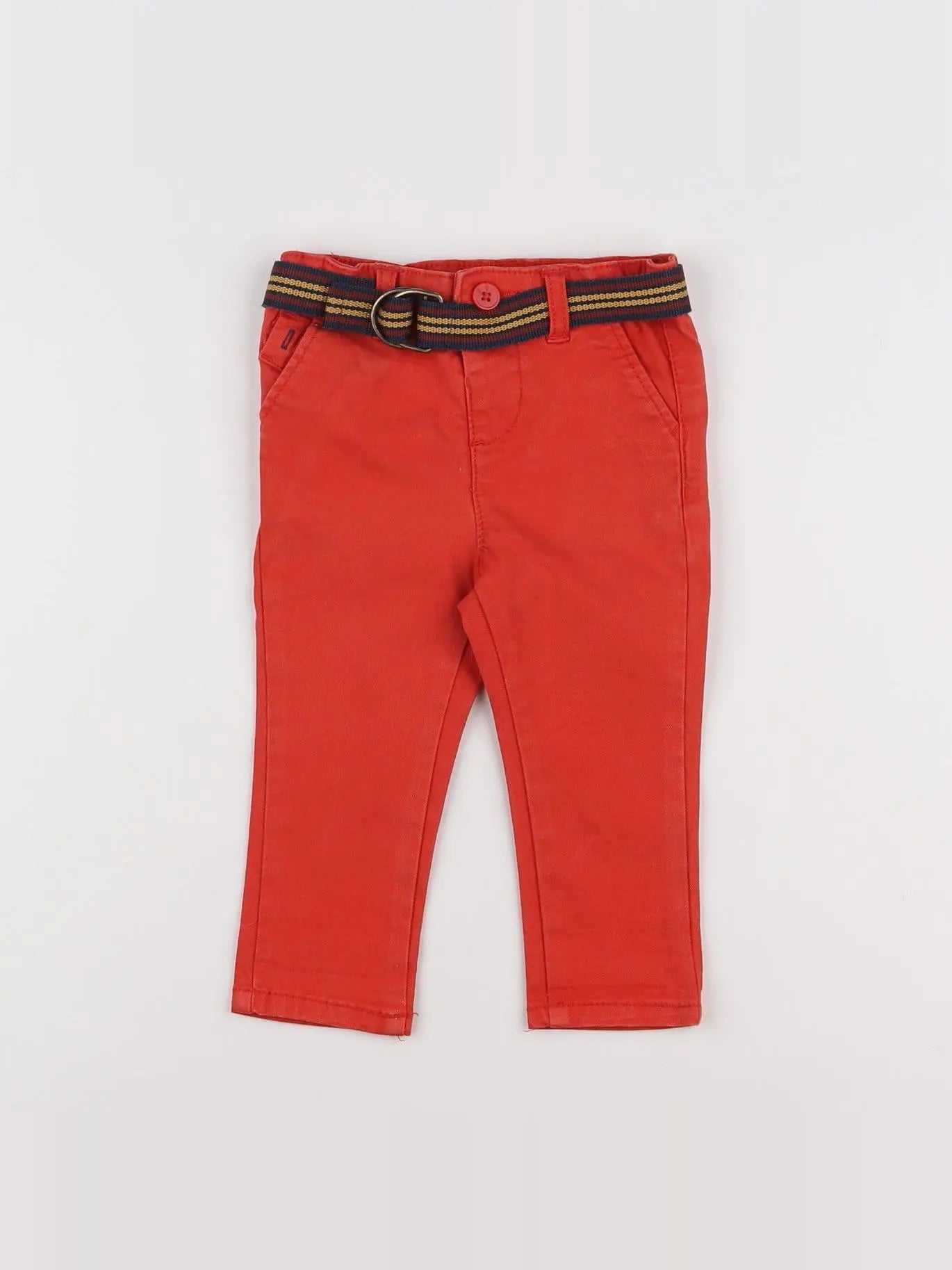 Tape à l'oeil - pantalon rouge - 12 mois