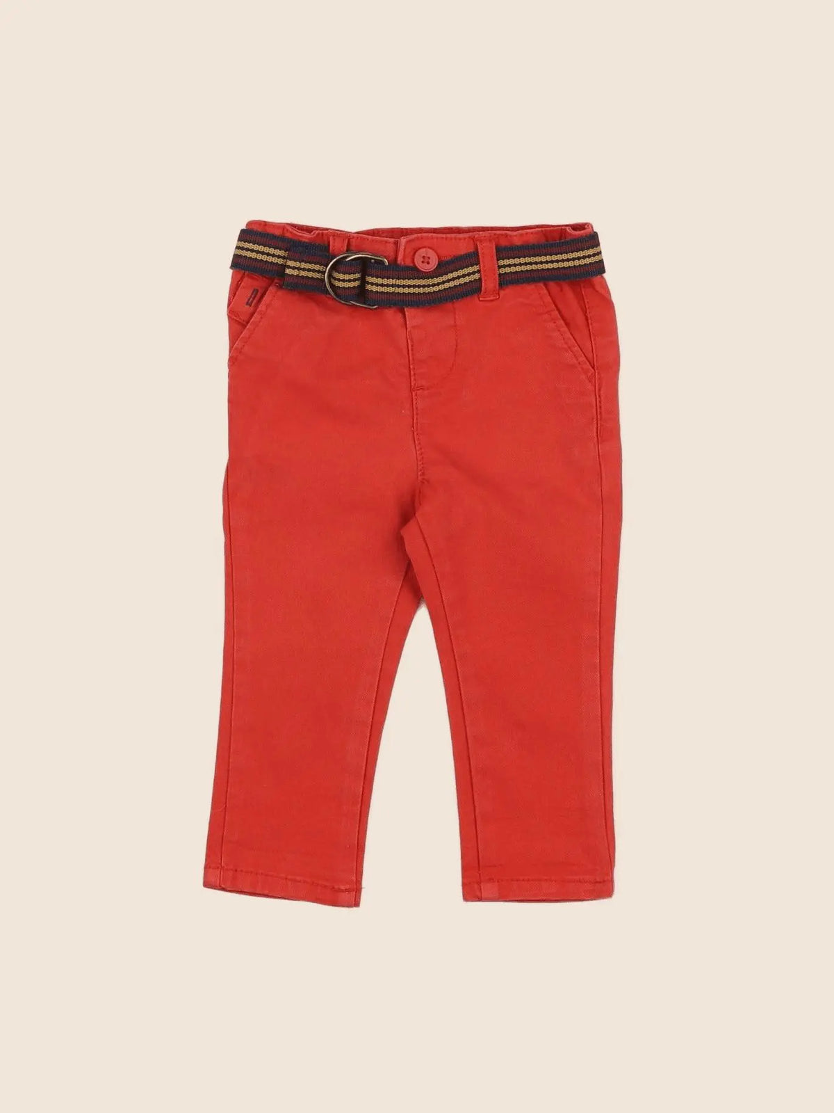 Tape à l'oeil - pantalon rouge - 12 mois