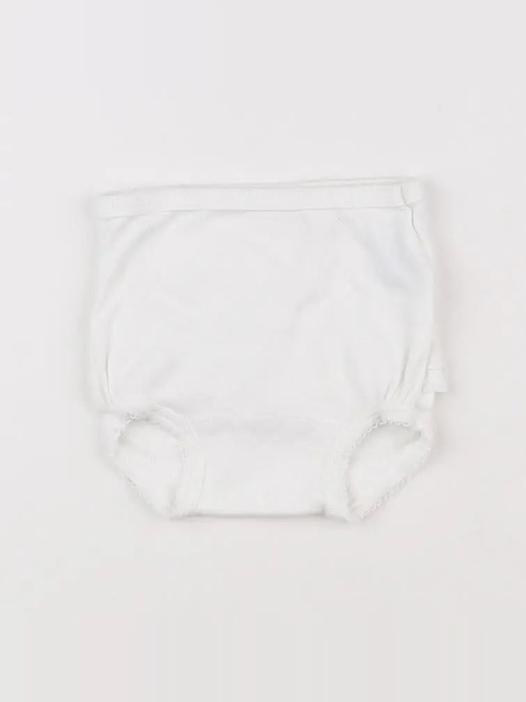 Petit Bateau - bloomer blanc - 3 mois