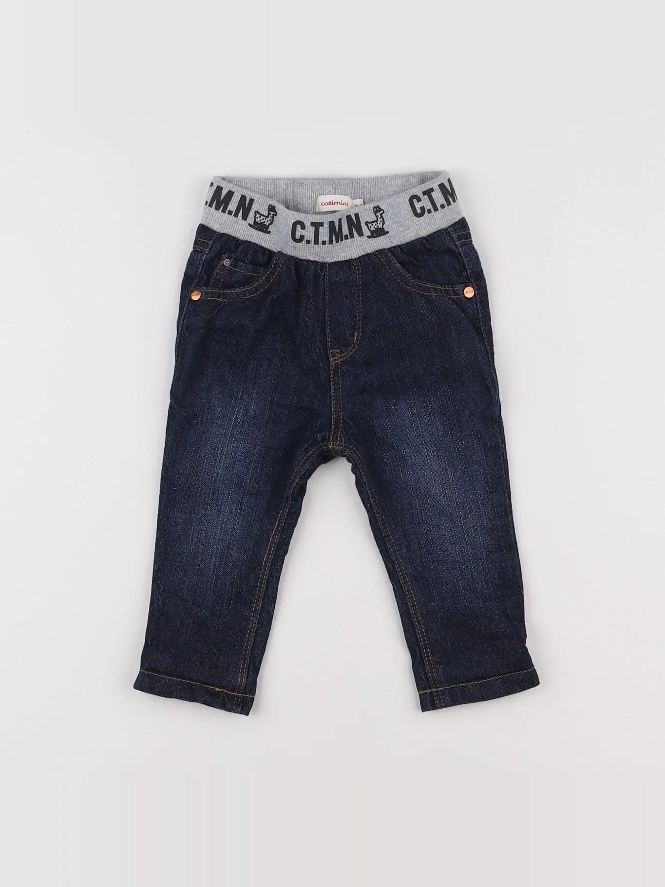 Catimini - jean bleu - 9 mois