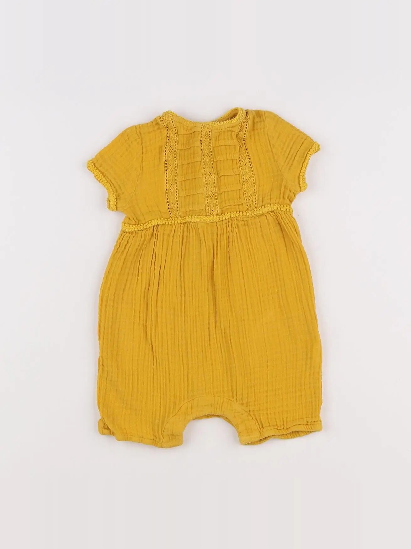 Boutchou - combinaison jaune - 6 mois