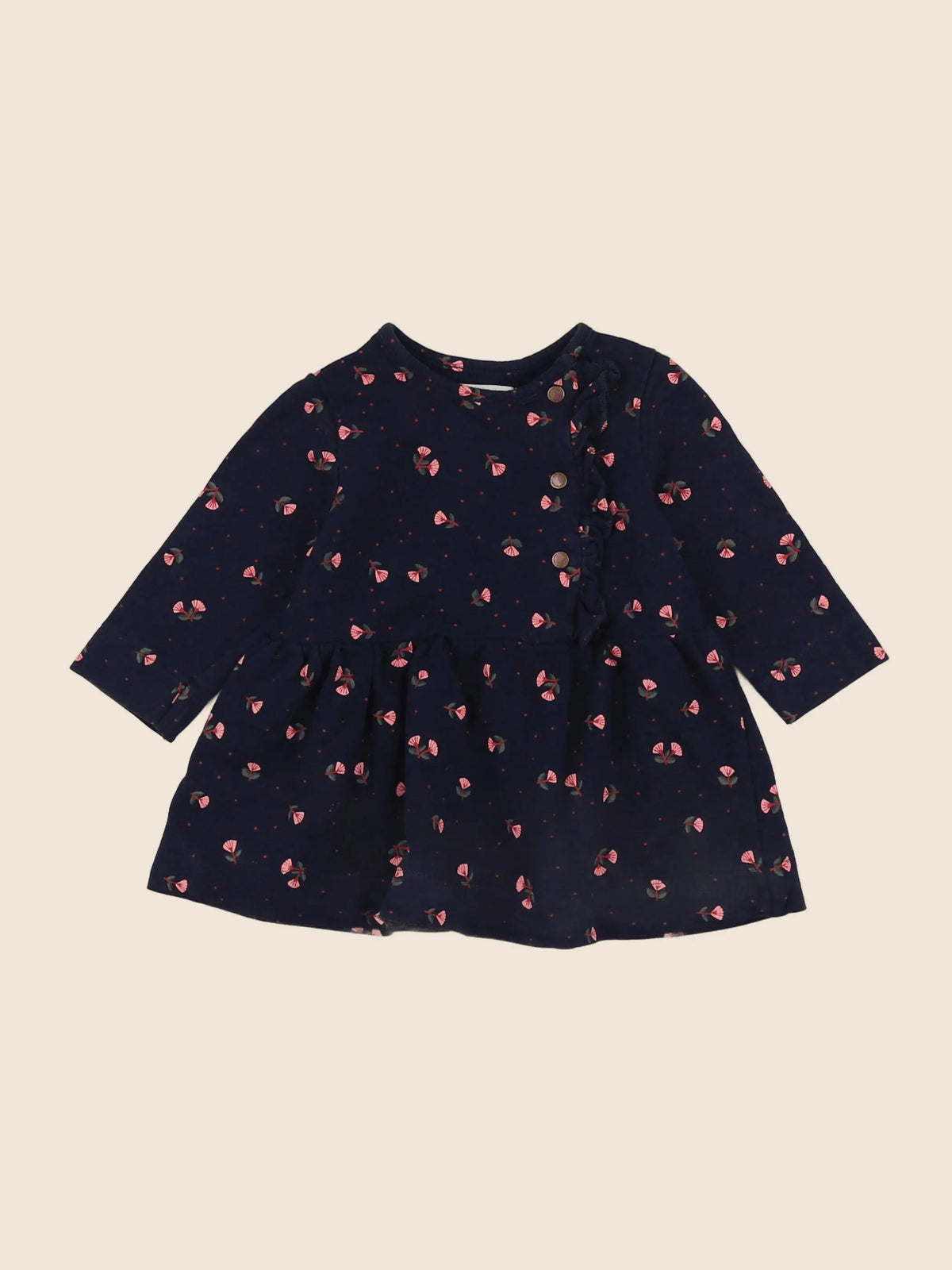 Vertbaudet - robe bleu - 6 mois