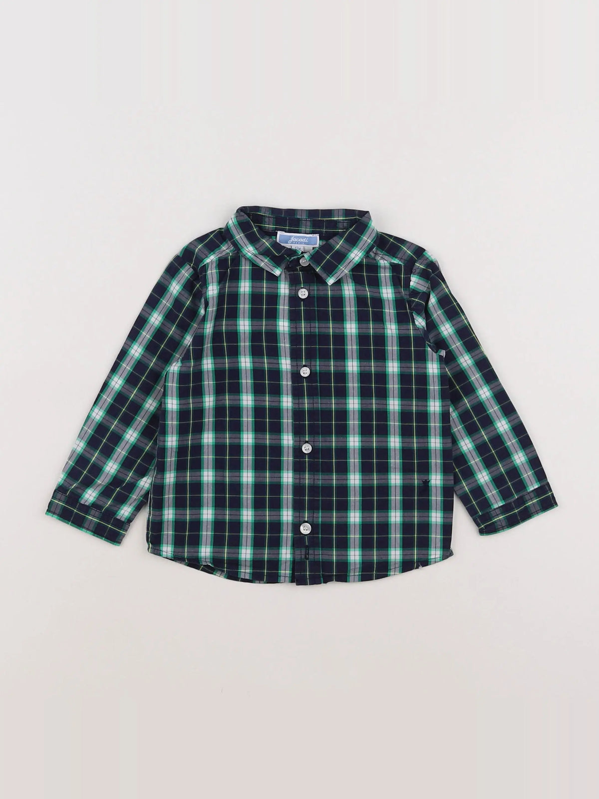 Jacadi - chemise vert - 12 mois