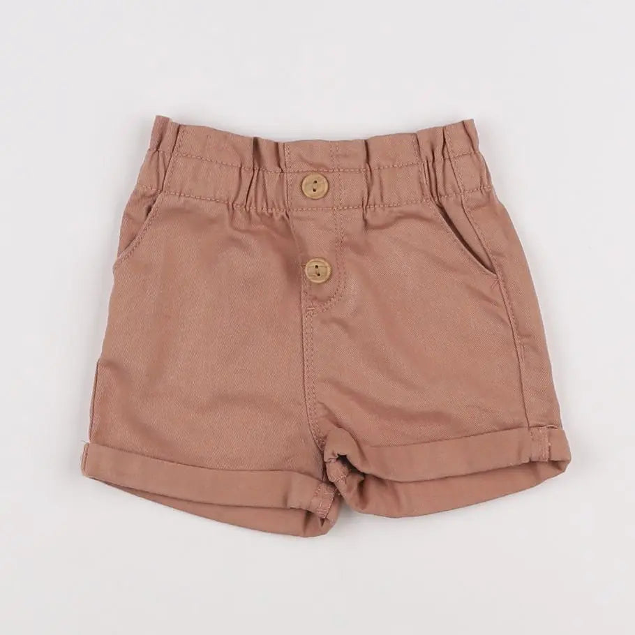 Vertbaudet - short rose - 6 mois
