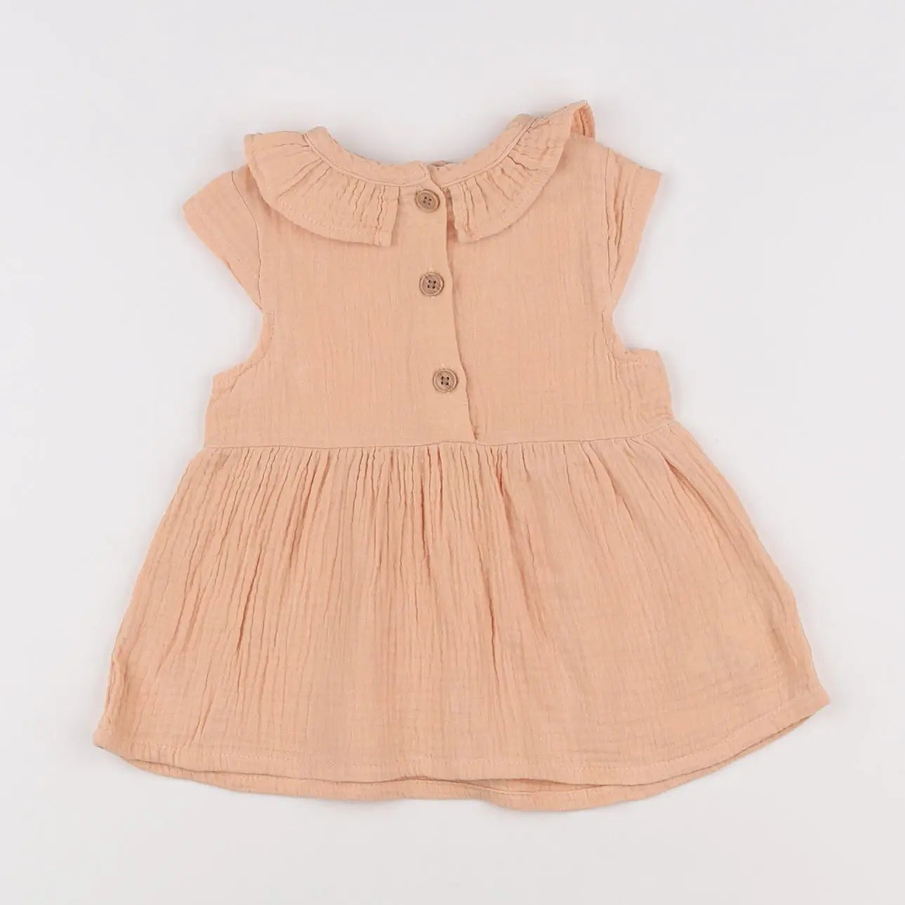 Vertbaudet - robe rose - 6 mois