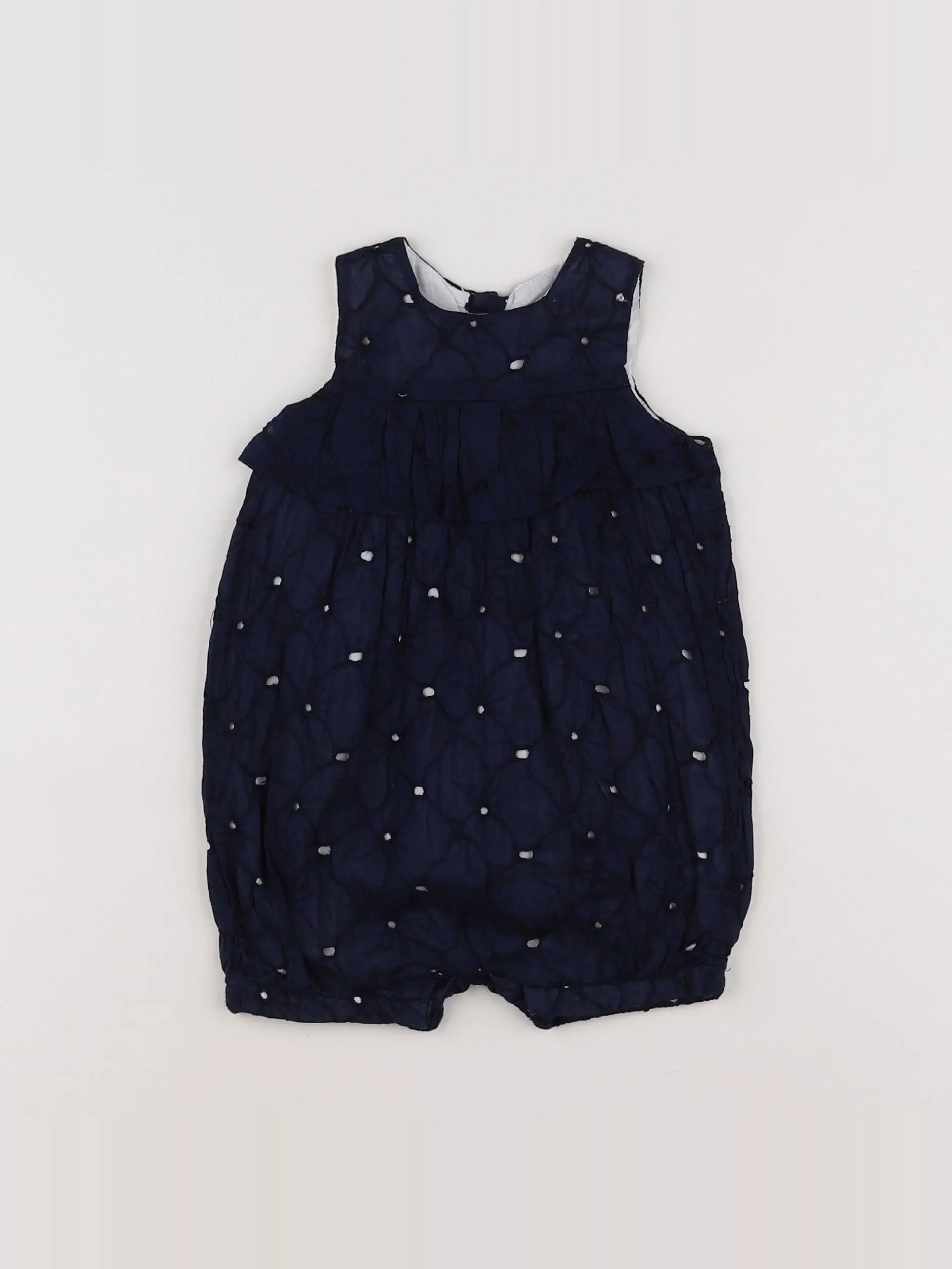 Jacadi - combinaison bleu - 6 mois