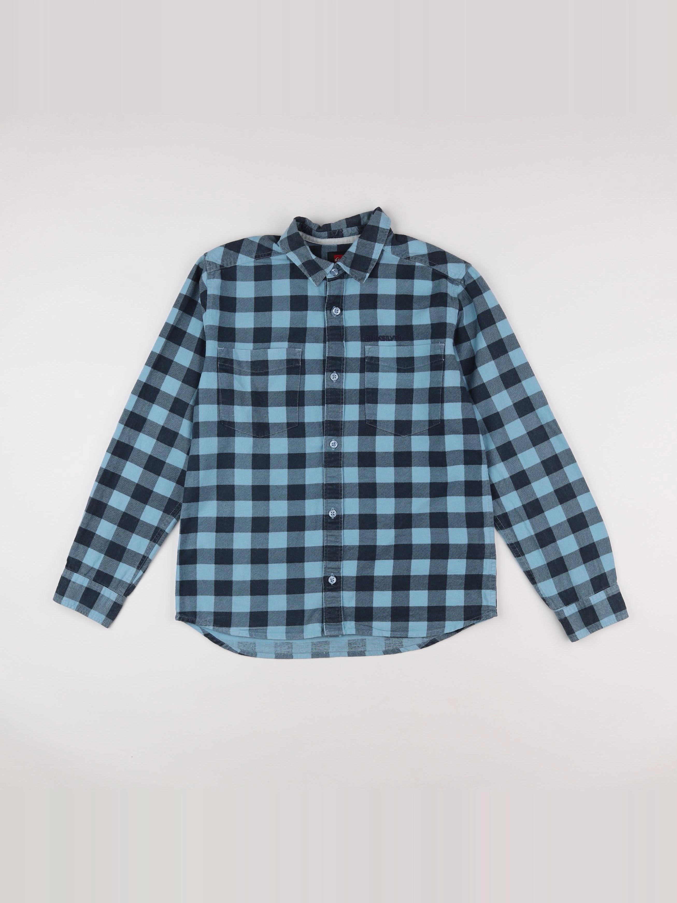 Quicksilver - chemise bleu - 14 ans