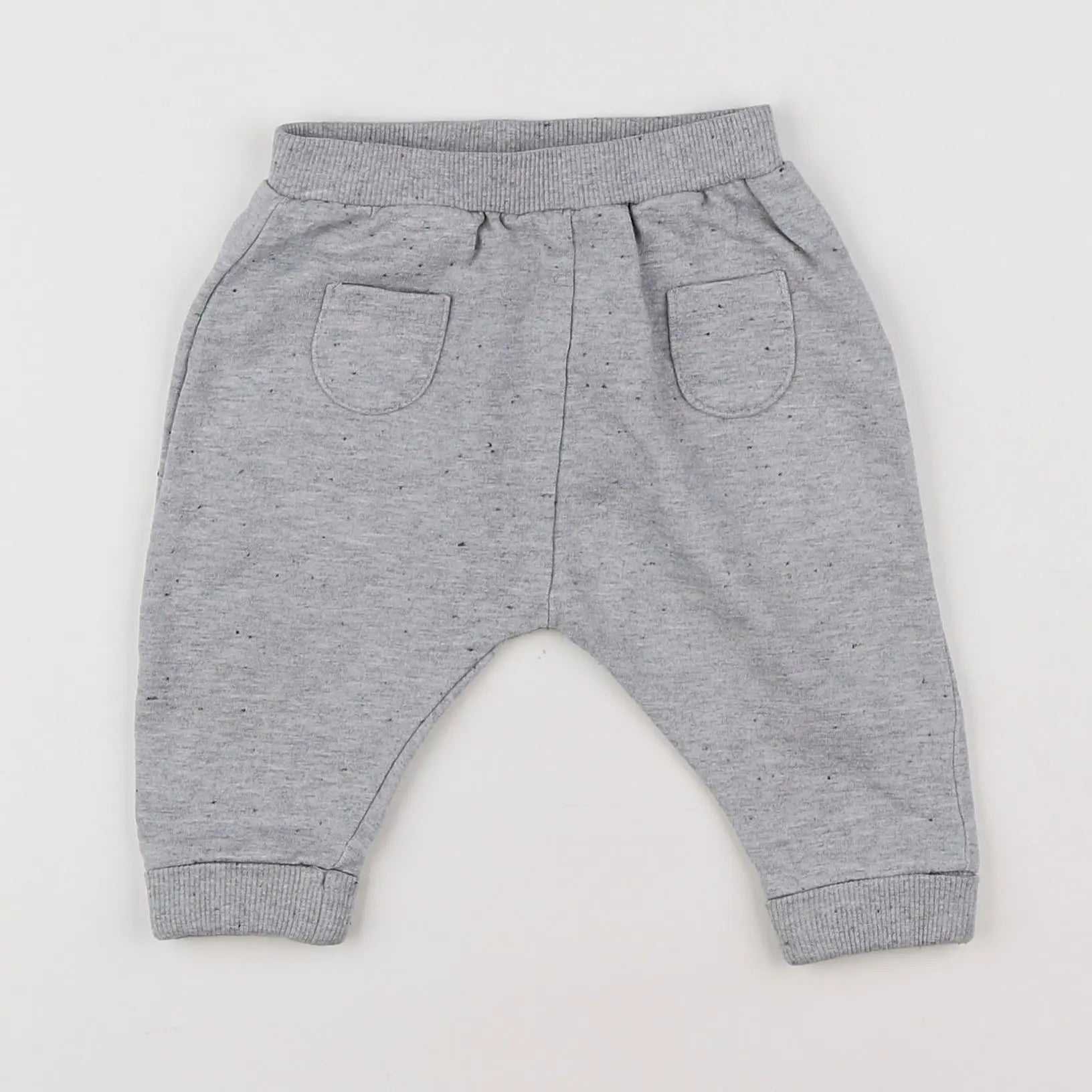 Vertbaudet - jogging gris - 9 mois