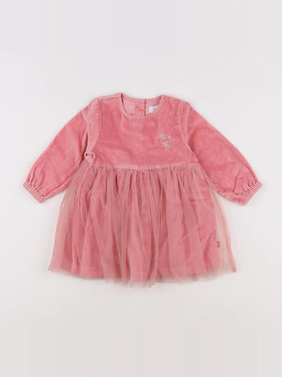 Cadet Rousselle - robe rose - 12 mois