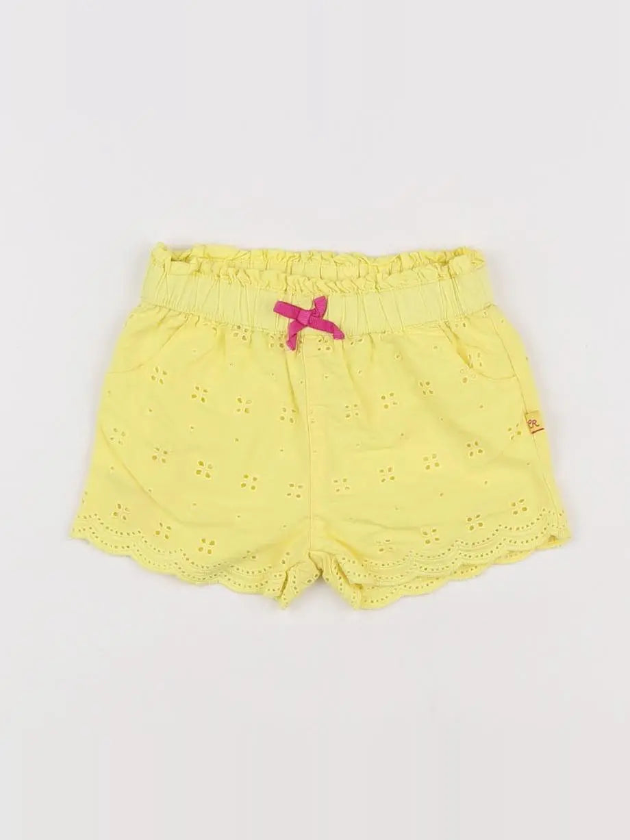 Cadet Rousselle - short jaune - 6 mois