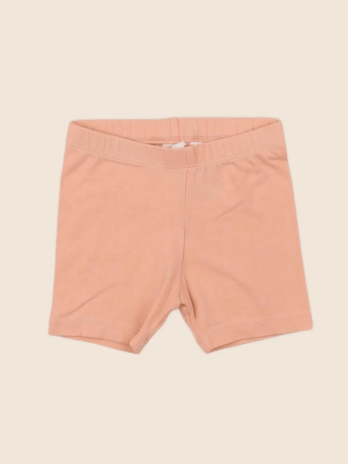 H&M - short orange - 6/9 mois
