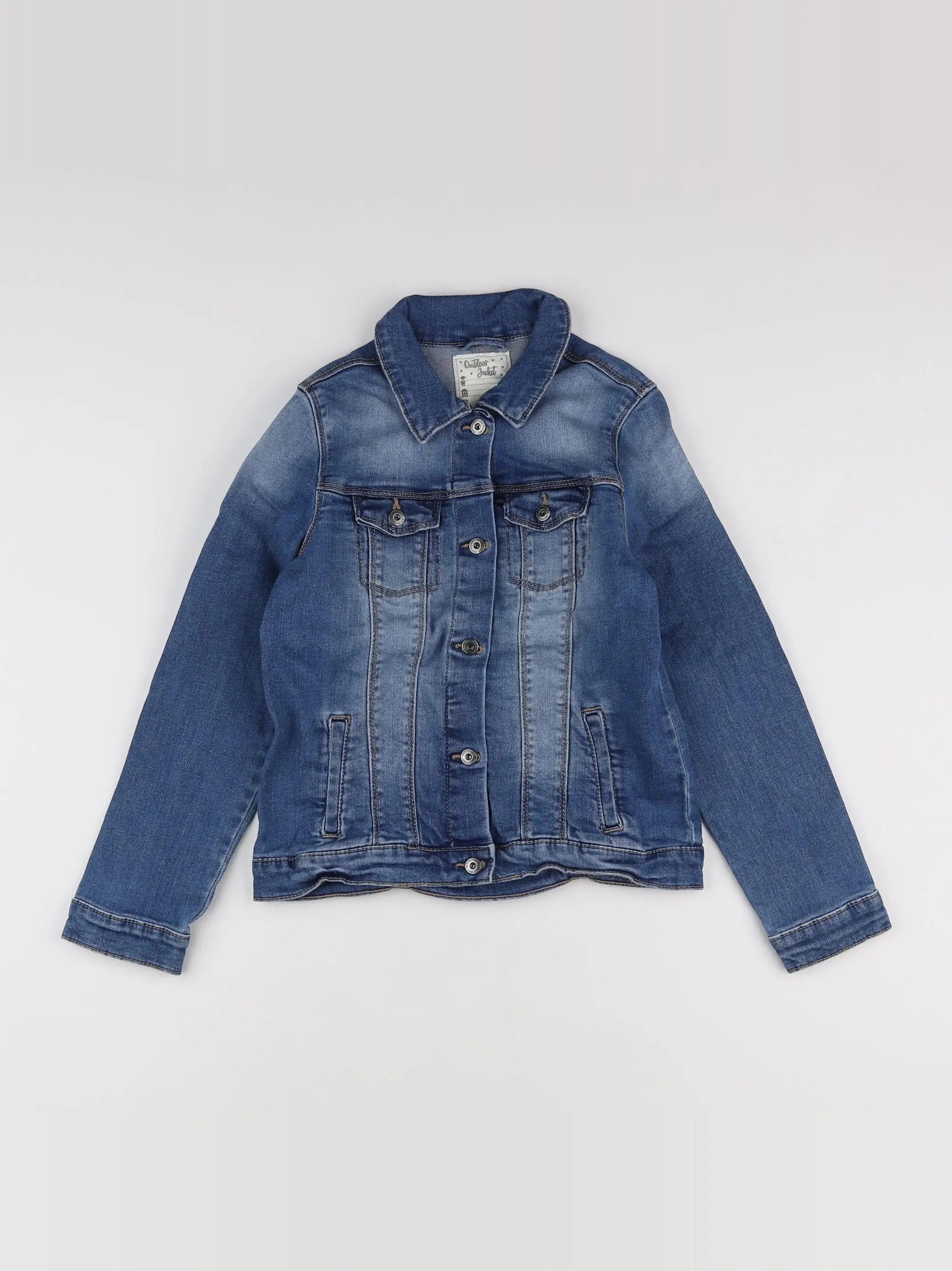 Vertbaudet - veste bleu - 9 ans