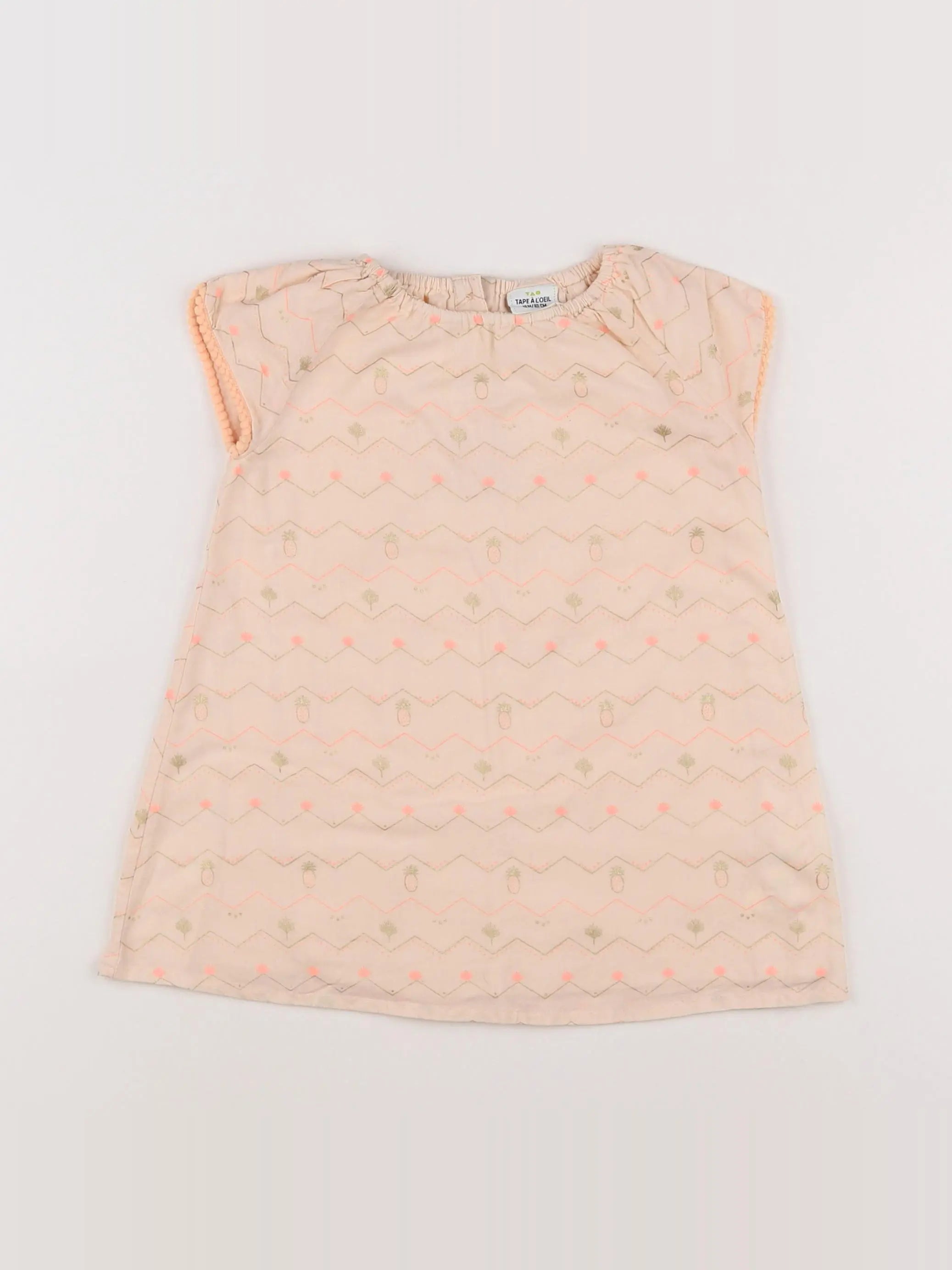 Tape à l'oeil - robe rose - 18 mois