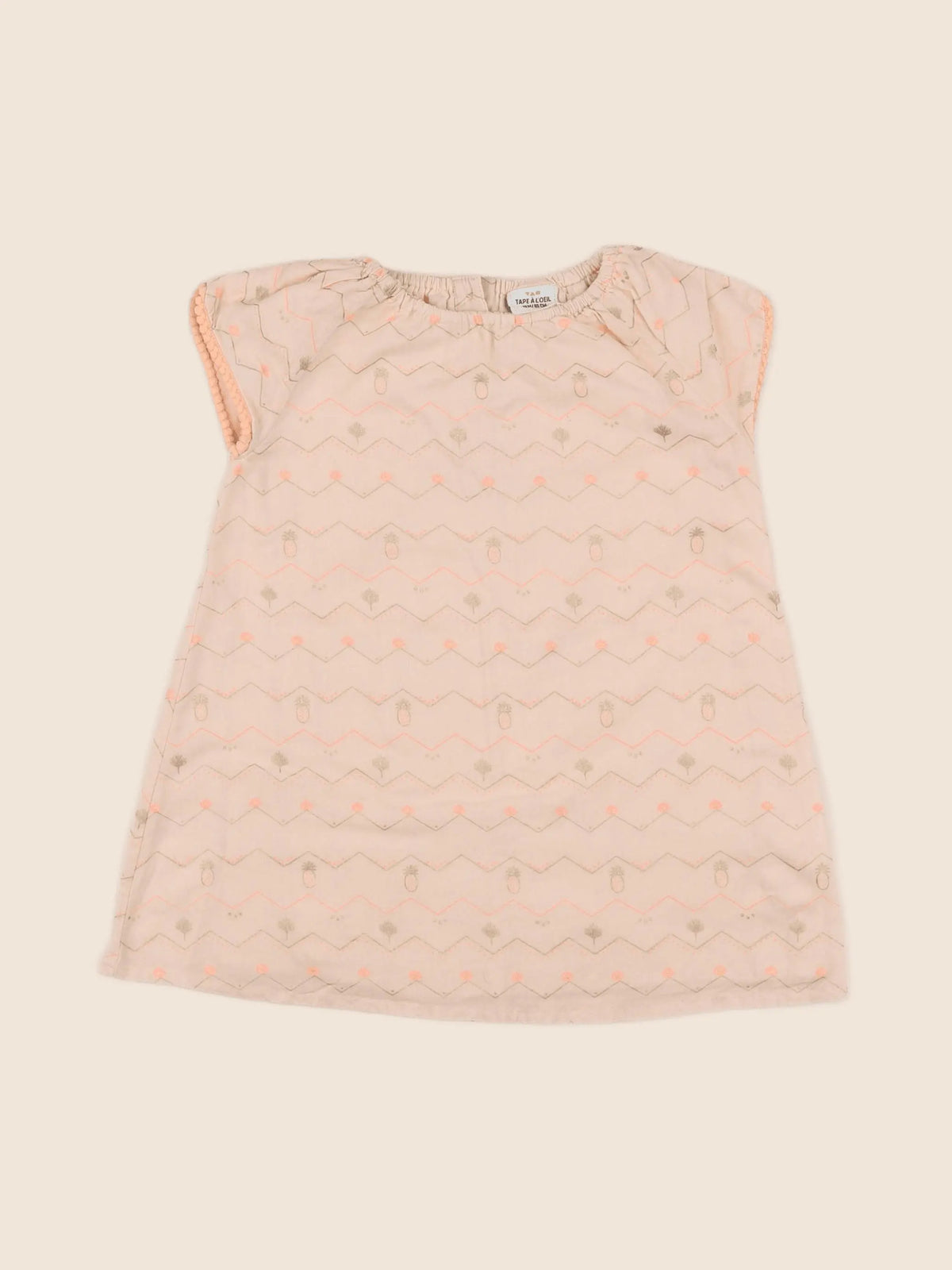 Tape à l'oeil - robe rose - 18 mois