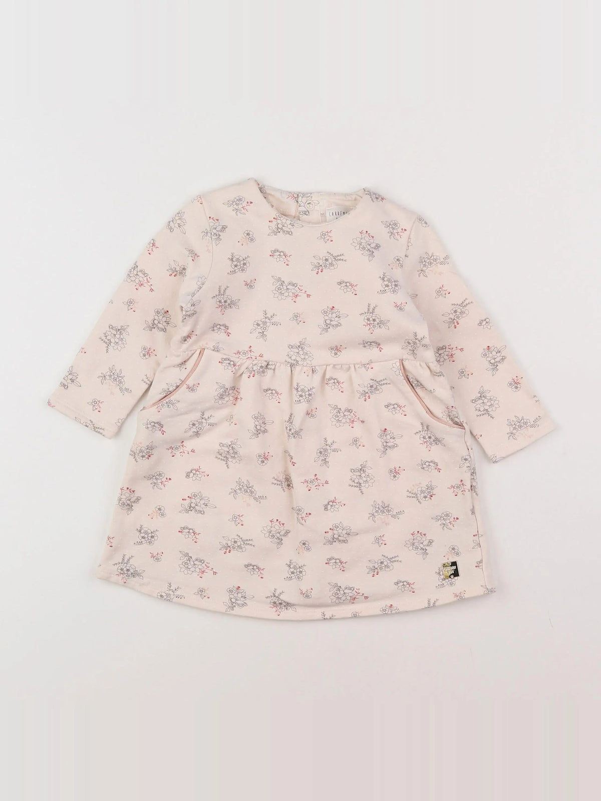 Carrément Beau - robe rose - 12 mois