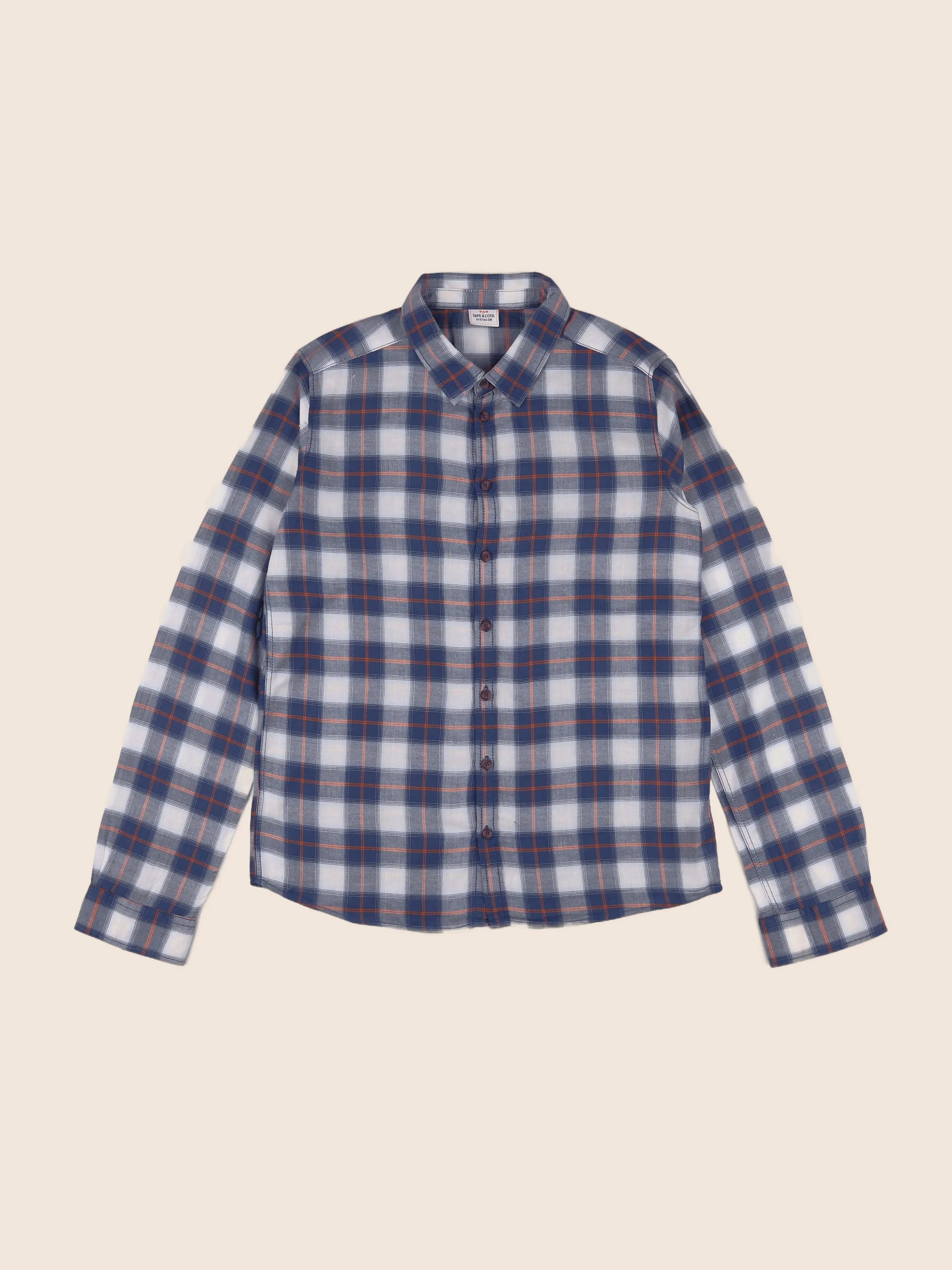 Tape à l'oeil - chemise bleu - 14 ans